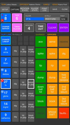 SoloStats 123 Volleyball Stats screenshot 4