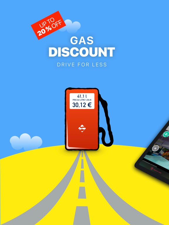 Gas Discount iPad screenshot 1 - Shopping app