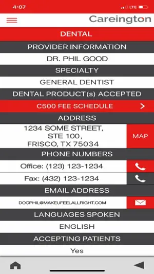 Careington Mobile screenshot 4