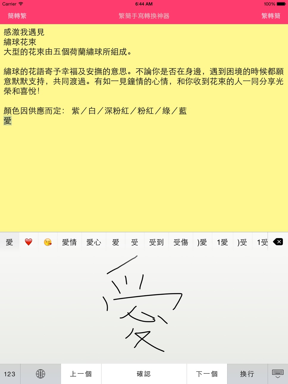 iPad screenshot