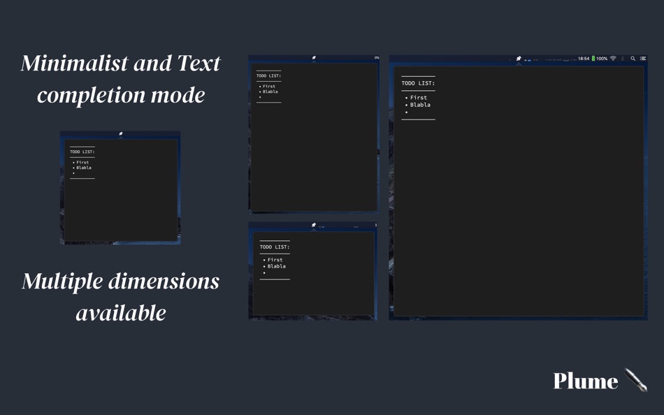 #3. Plume - Light Menubar Note (macOS) Bởi: CREACH Agency