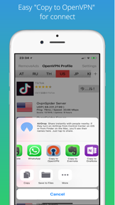 VPN Proxy OvpnSpider Pro screenshot
