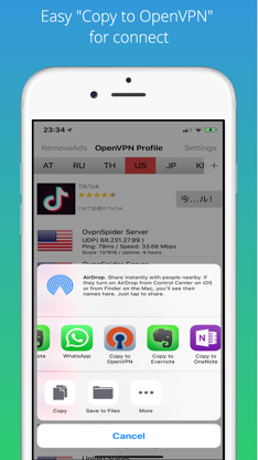 VPN Proxy OvpnSpider Pro screenshot 3