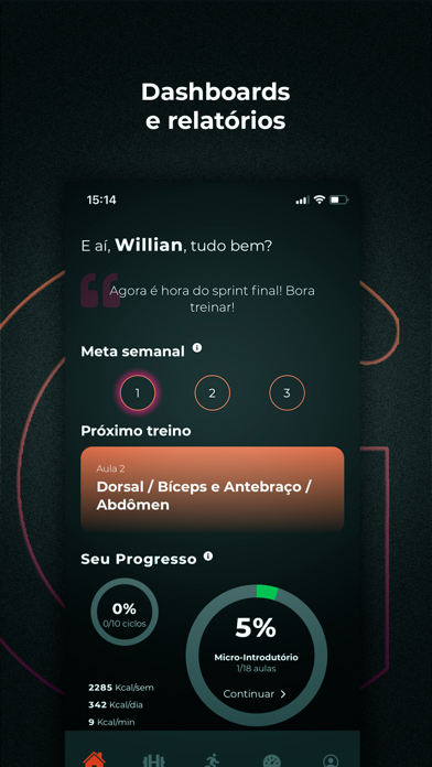 Gymnamic - Treinos de academia Screenshot