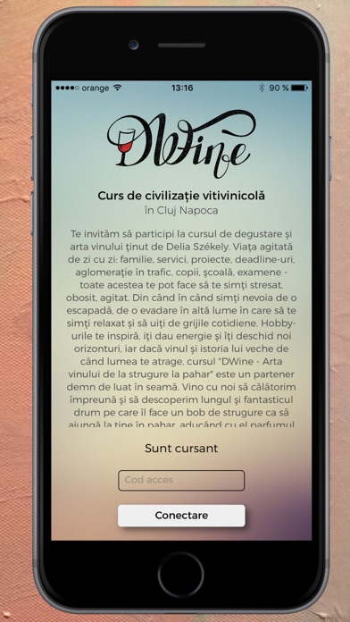 Screenshot 1 of DWine - Arta Vinului App