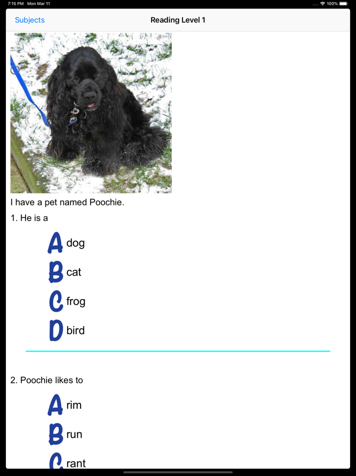 #3. First Grade Skills (iOS) 由: Visual Learning Aids, LLC