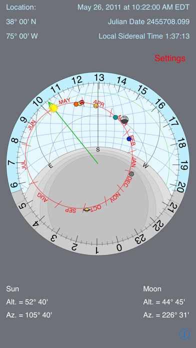 Screenshot #3 pour Astrolabe Clock