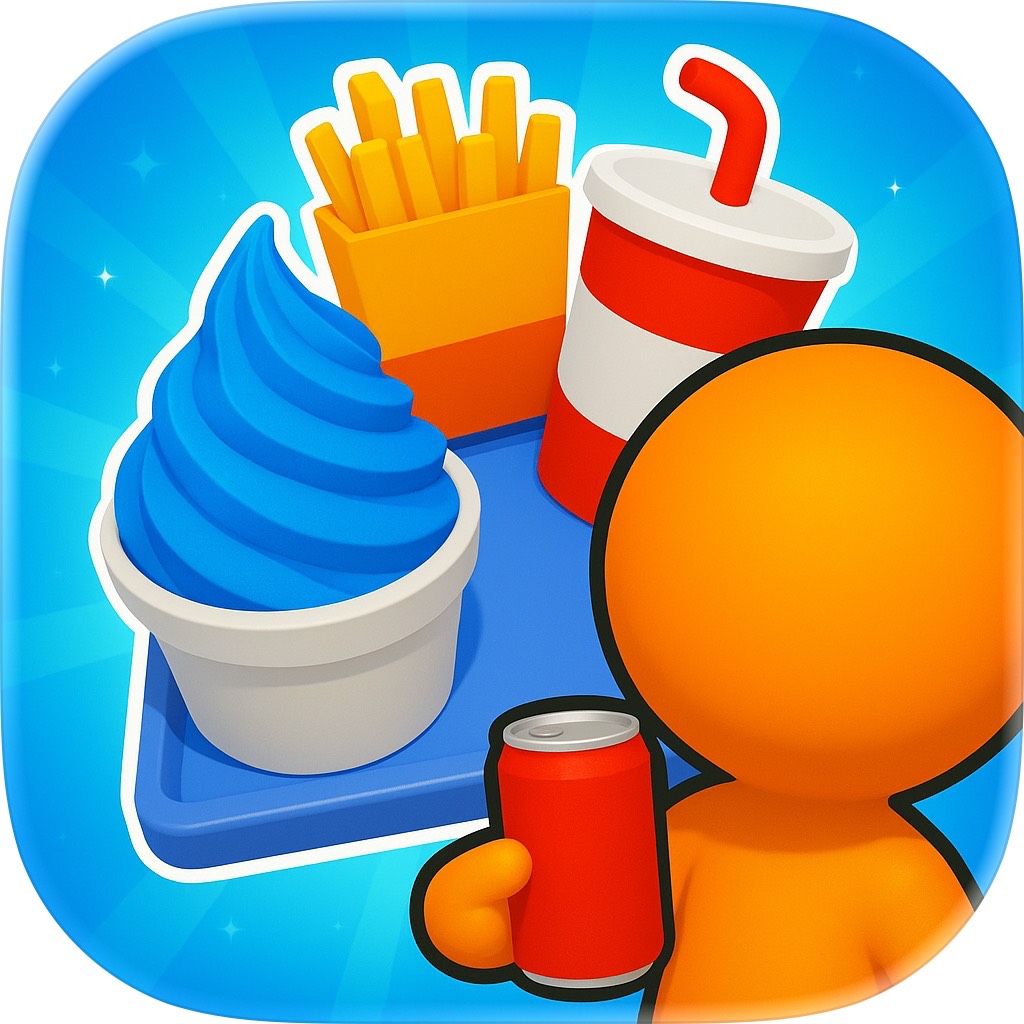 Apple App Store cover for Food Sort -Traffic Away Master