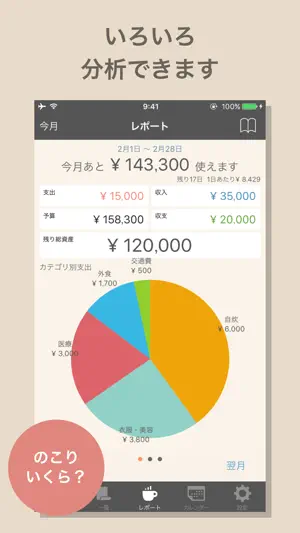 家計簿おとなのおこづかい帳 screenshot 1