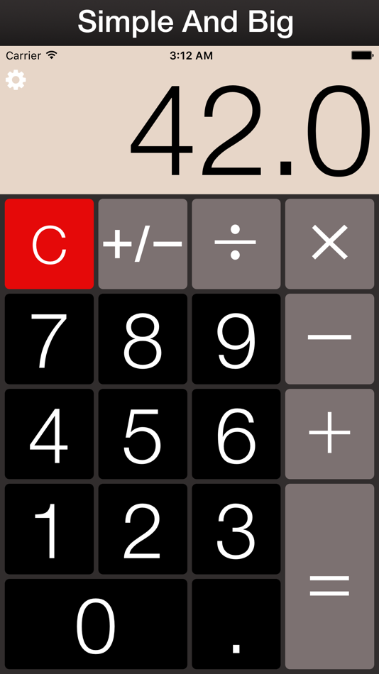 #1. BIG CALCULATOR. (iOS) 由: Adysseus