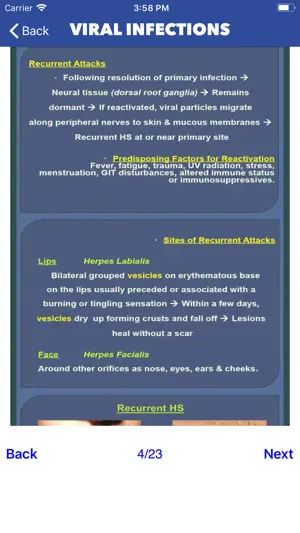 Skin Infections and Treatments screenshot 2