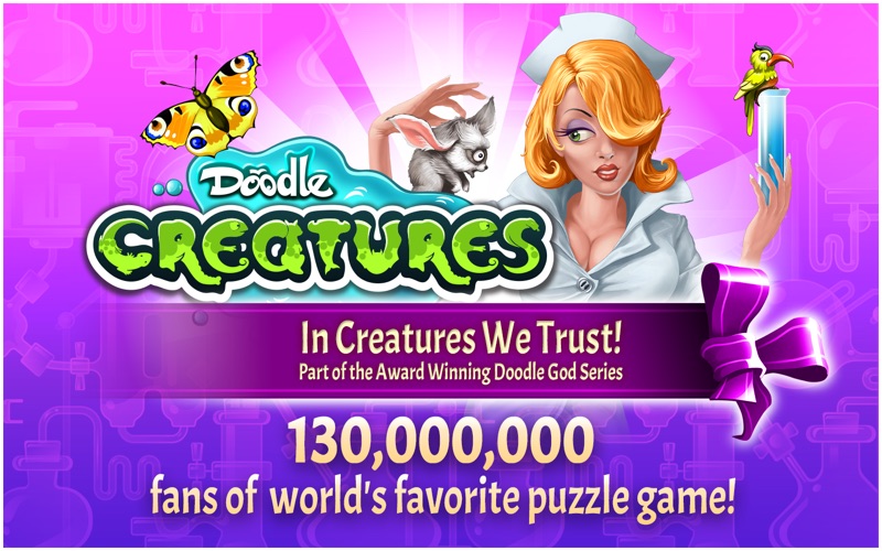 Doodle Creatures™ Lite app screenshot