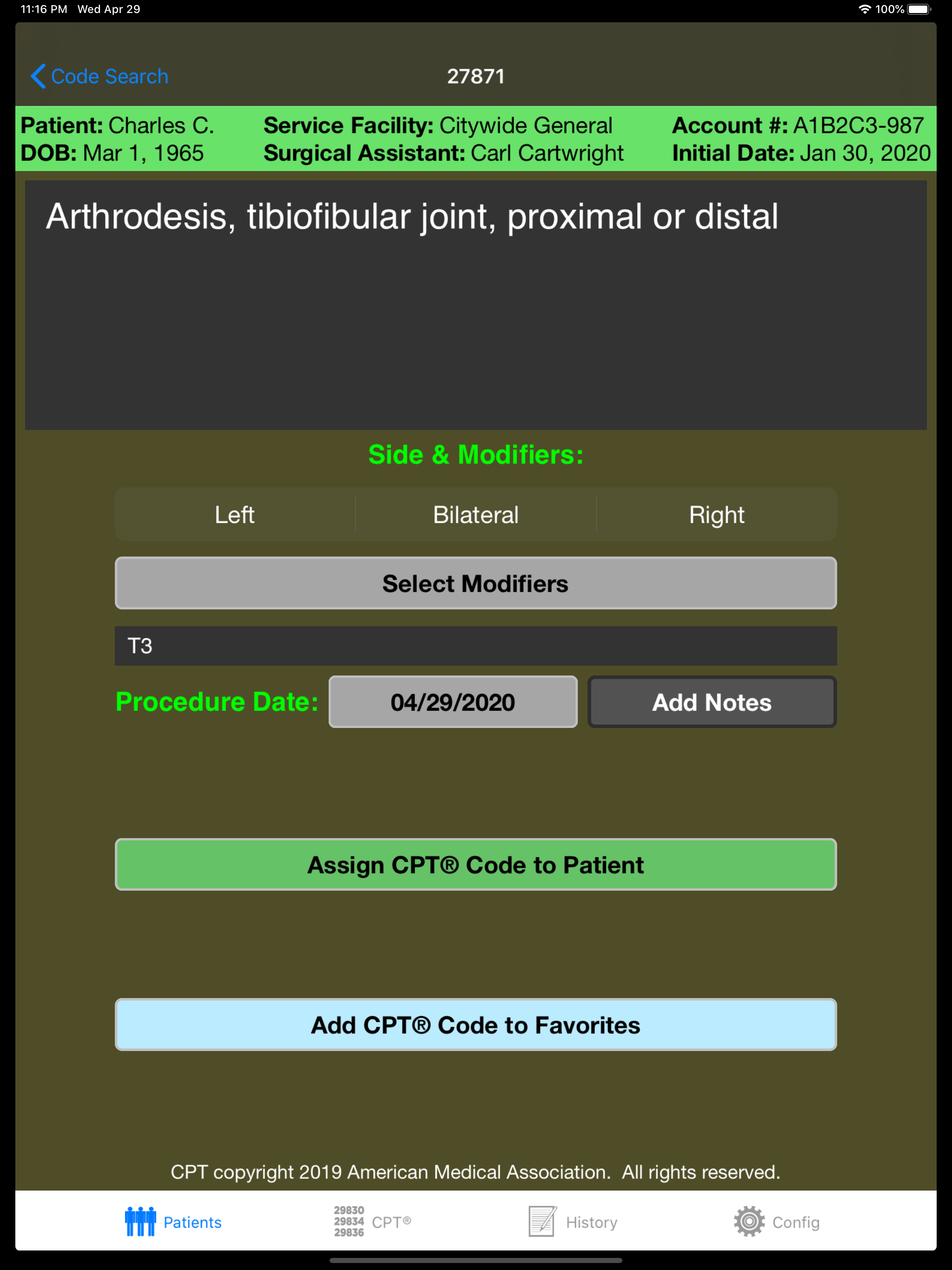 Mobile Coder Foot & Ankle