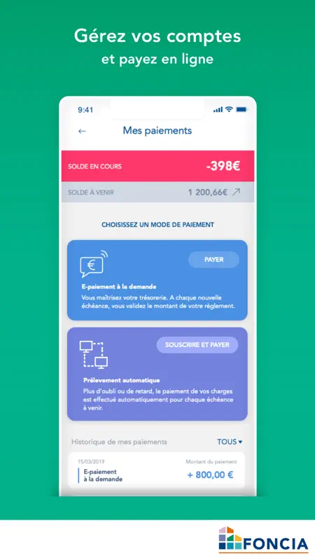 MyFoncia screenshot 3 of 8