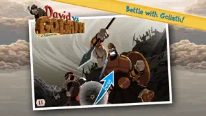David vs Goliath - Bible Story screenshot 1
