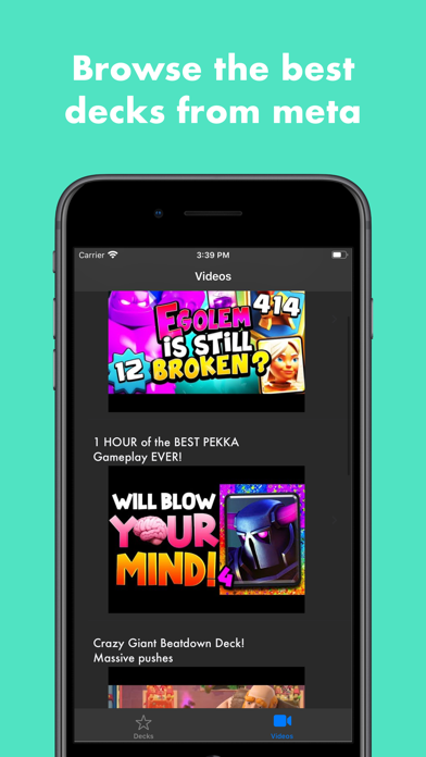 Clash Decks Mobile Battle Screenshot