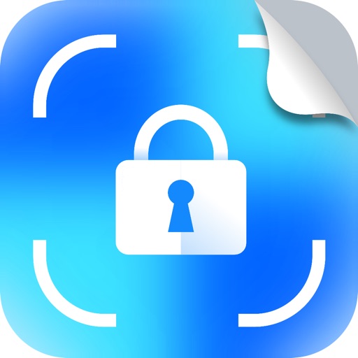 Application encryption lock icon