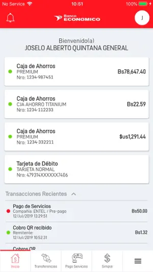 Banco Económico screenshot 3