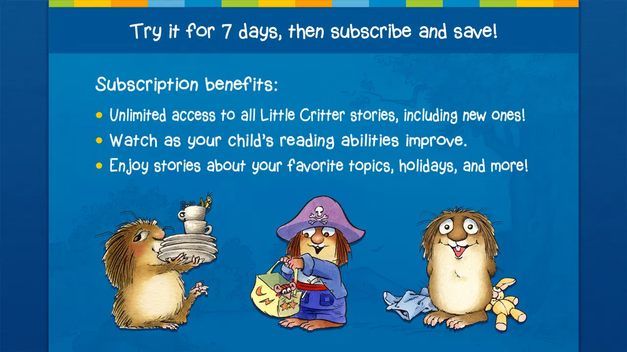 Little Critter Library iPhone Ekran Görüntüsü 3