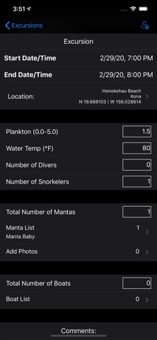 Manta Ray Tracker Screenshot 8 of 10