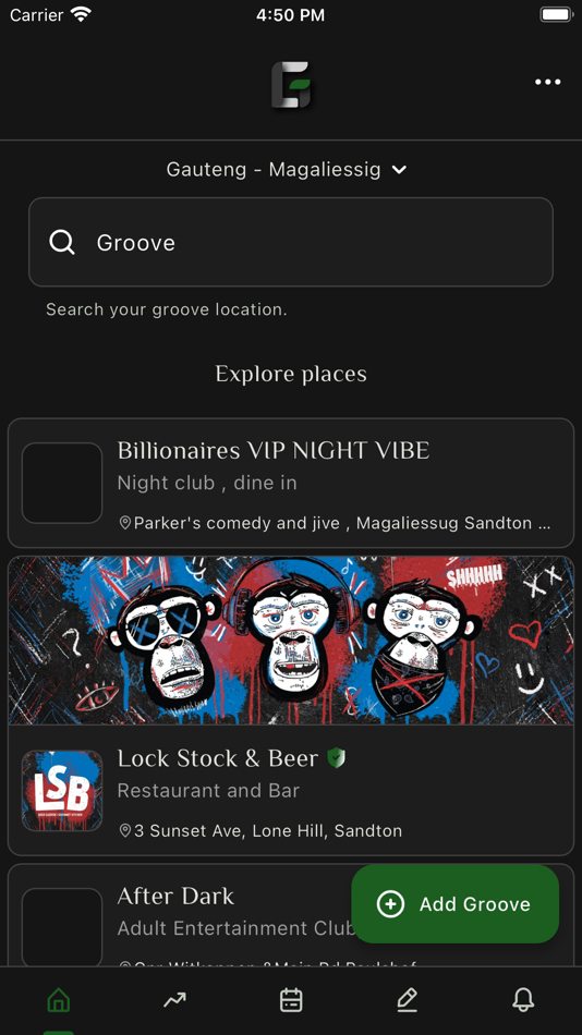 #6. Groove-L (iOS) Podle: KUBEKA LEGACY CORP (PTY) LTD