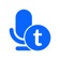 1Transcribe - Audio to text app icon - Productivity app for iPhone