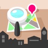 ExploreMap for Wikipedia icon