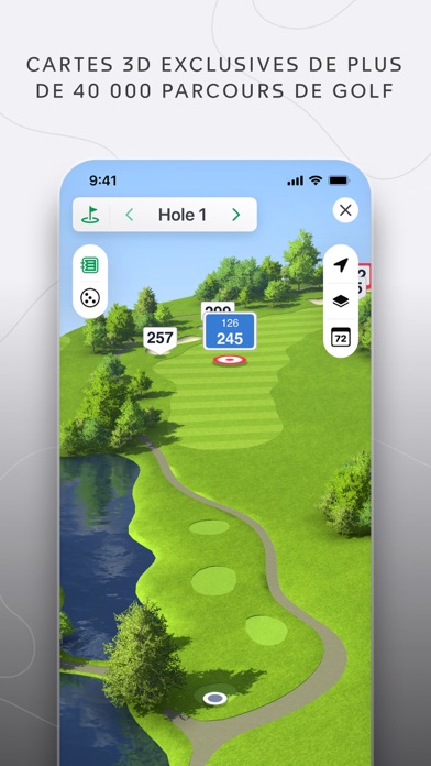Screenshot #1 pour TAG Heuer Golf - GPS & 3D Maps