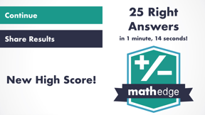 MathEdge Addition for Kids screenshot