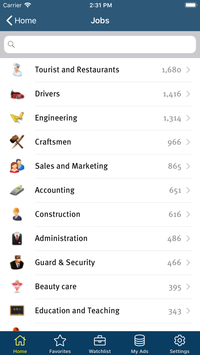 App screenshot