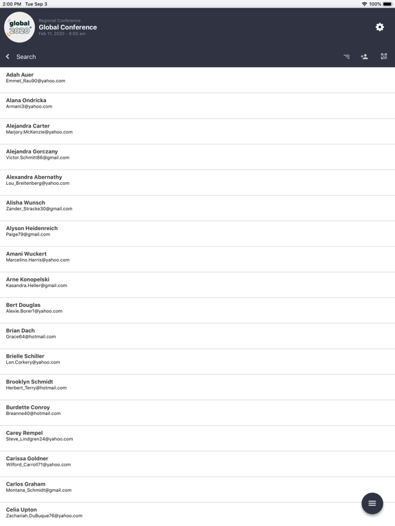 Bevy Organizer iPad screenshot 4 - Utilities app