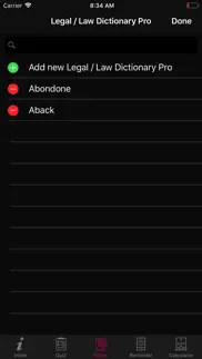 How to cancel & delete legal / law dictionary pro 1