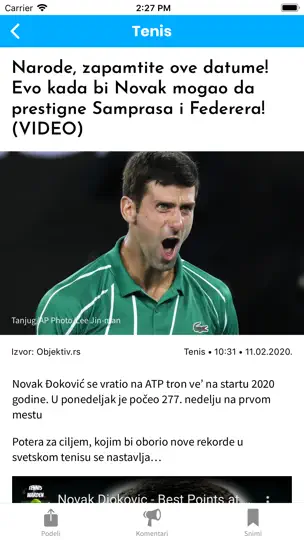 Captura de pantalla de Objektiv en iPhone 2