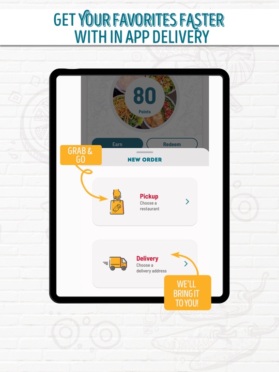 Cafe Rio iPad screenshot 1 - Food & Drink app
