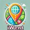 iWent is your ultimate travel companion, using real-time GPS to record the places you visit