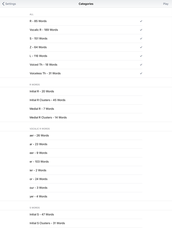 Articulation IV iPad screenshot