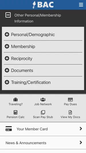 BACMobile screenshot 2