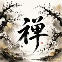 Zen Japan Art: Kanji Wallpaper