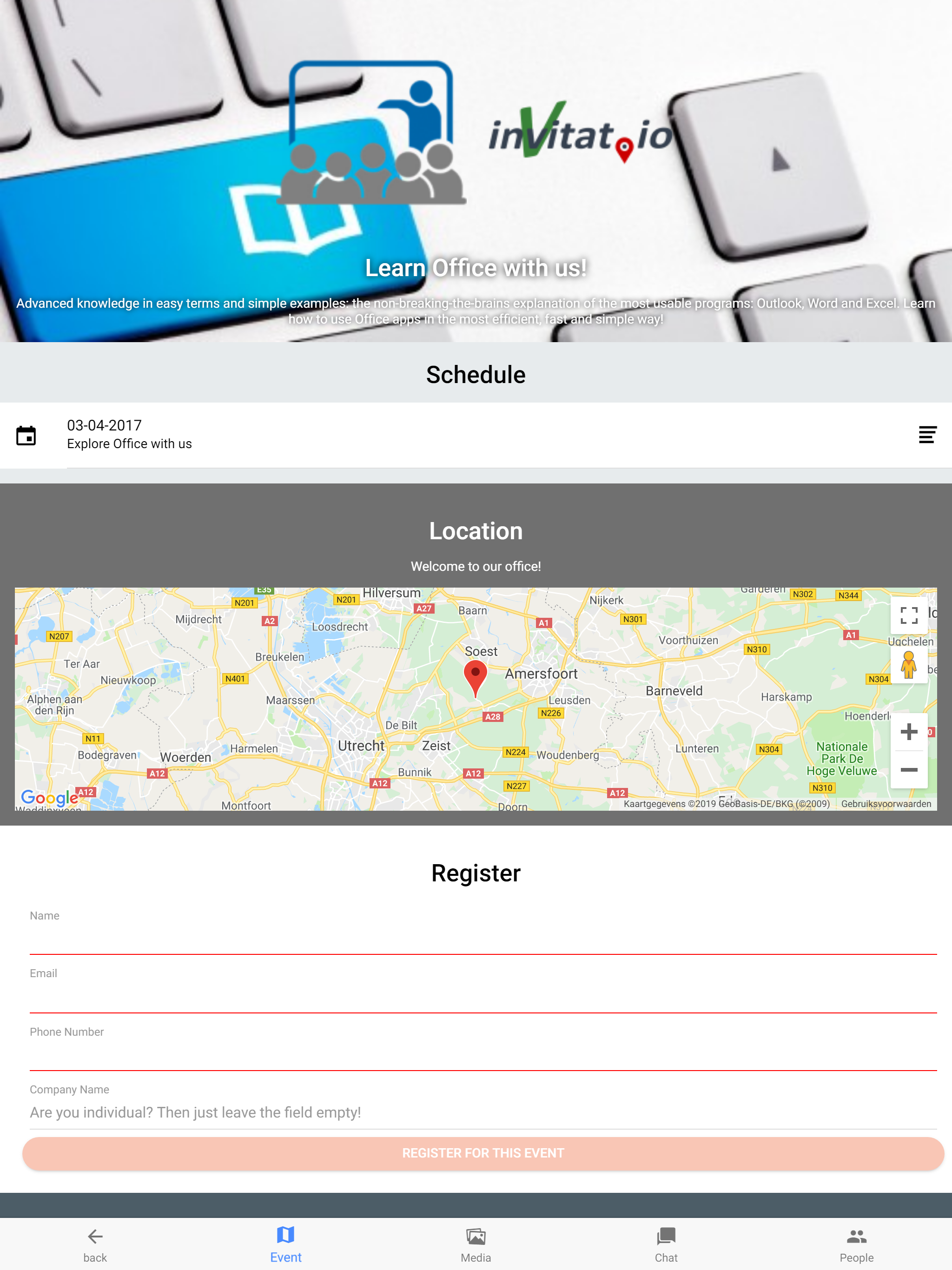 Invitatio screenshot 6