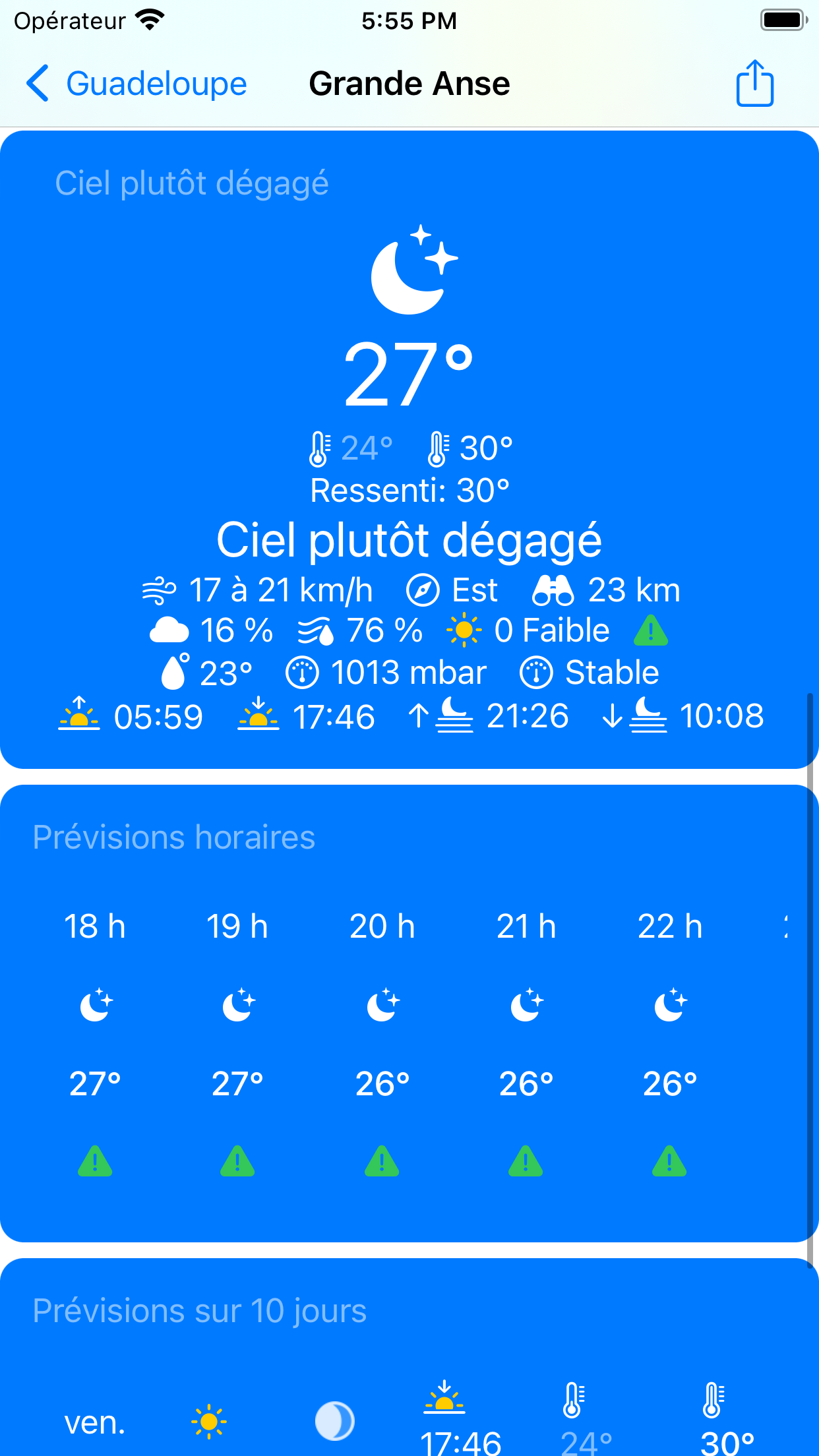 Weather Beach