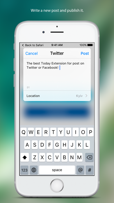 Socium widget Screenshot 2 of 3