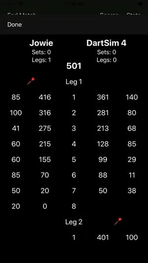 DartCohol Dart Scoreboard Lite screenshot 3