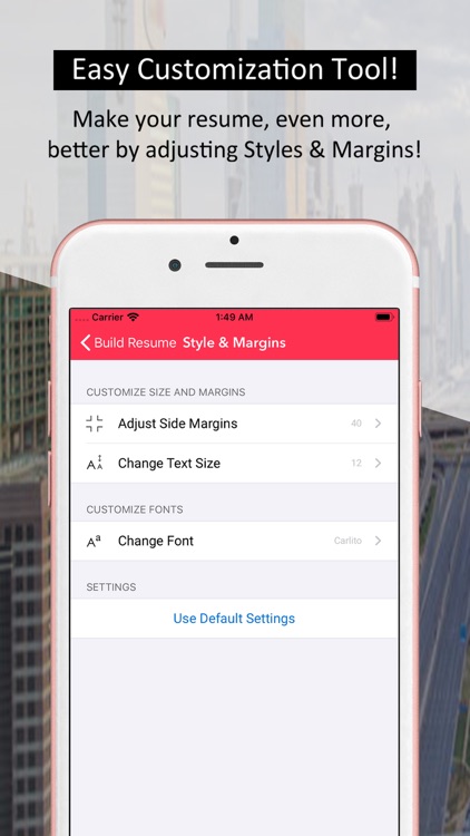 Resume Builder - Job Templates screenshot-4