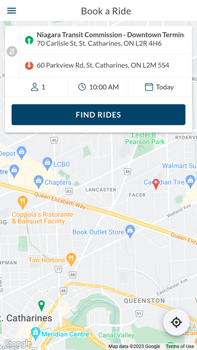 Niagara Transit Plus Screenshot