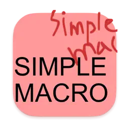 Simple Macro app icon