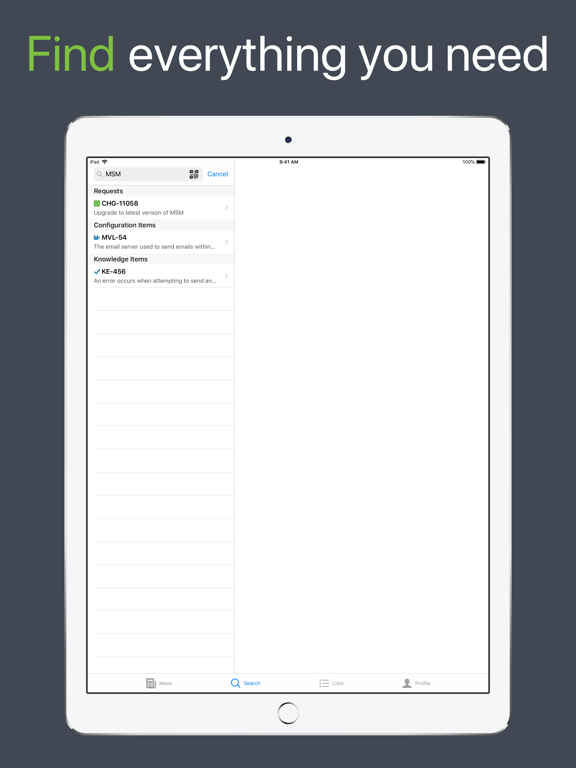Screenshot #4 pour Marval MSM Mobile