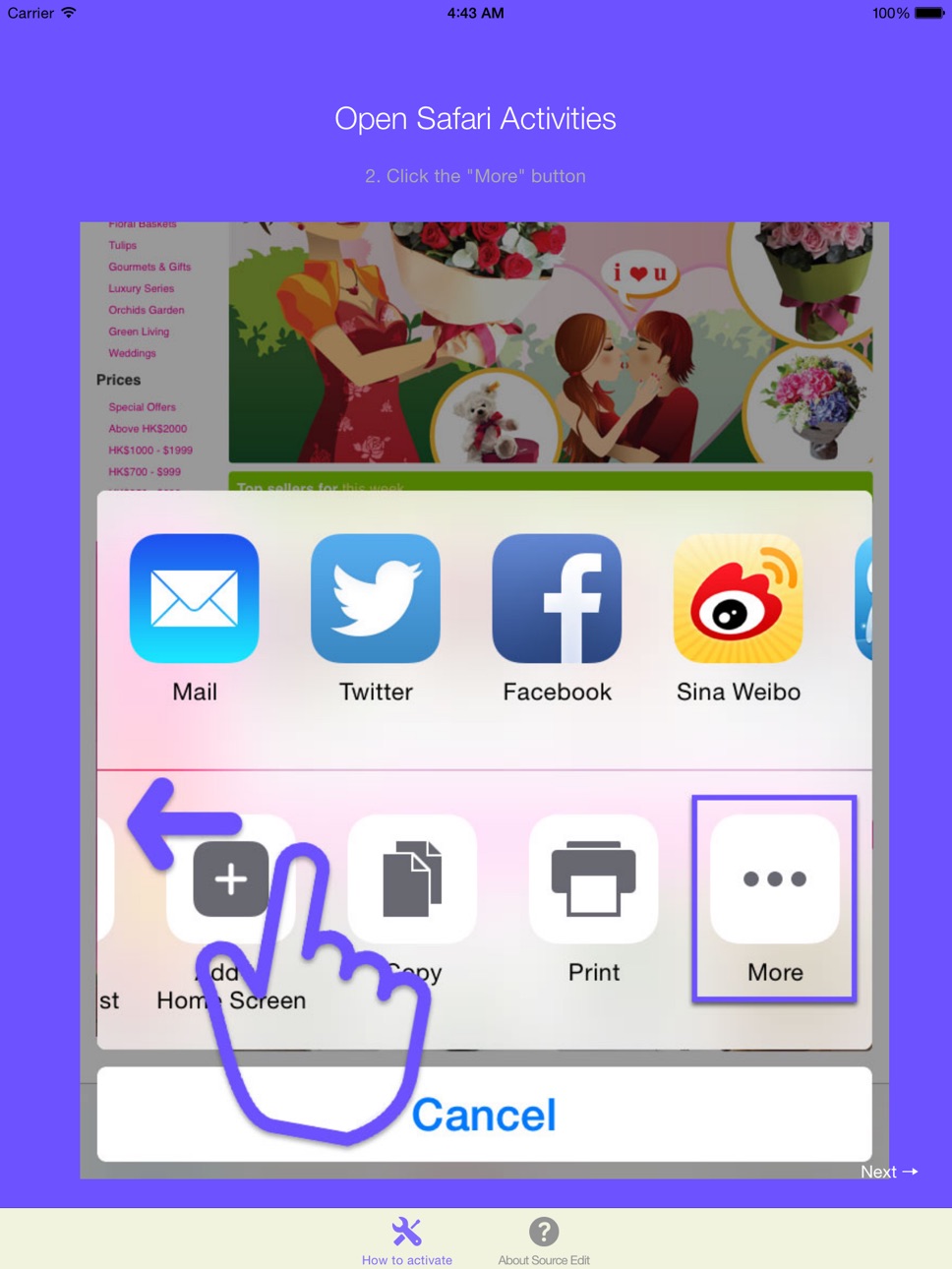 iPad screenshot