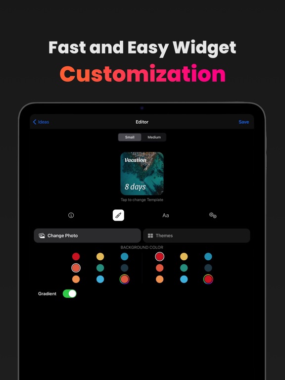 Screenshot #6 pour Countdown Widget Plus