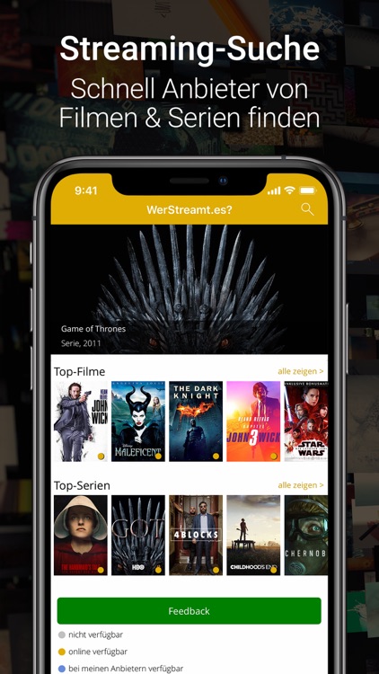 WerStreamt.es? Filme & Serien