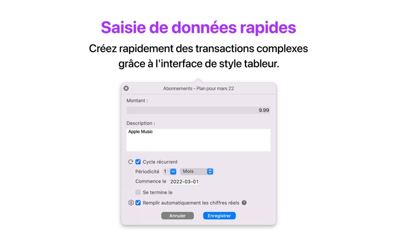 Screenshot #3 pour Cashculator — Personal Finance